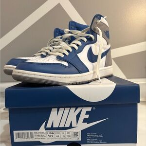 Jordan 1 High Retro True Blues Size 10